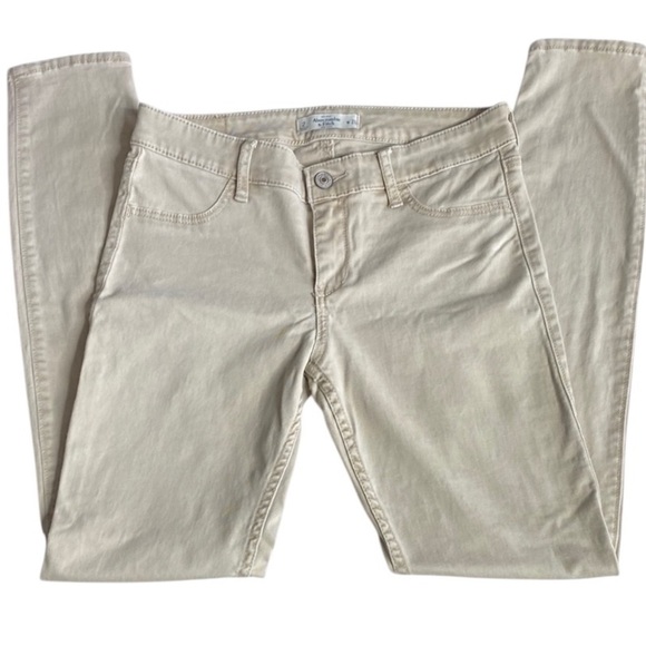 Women's Cream Jeans - Picture 1 of 5